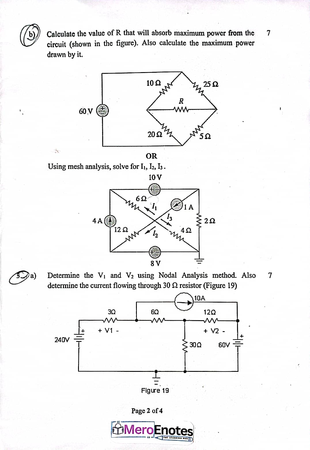 PU BE Civil Basic Electronics Engineering Question paper 4th Semester ...