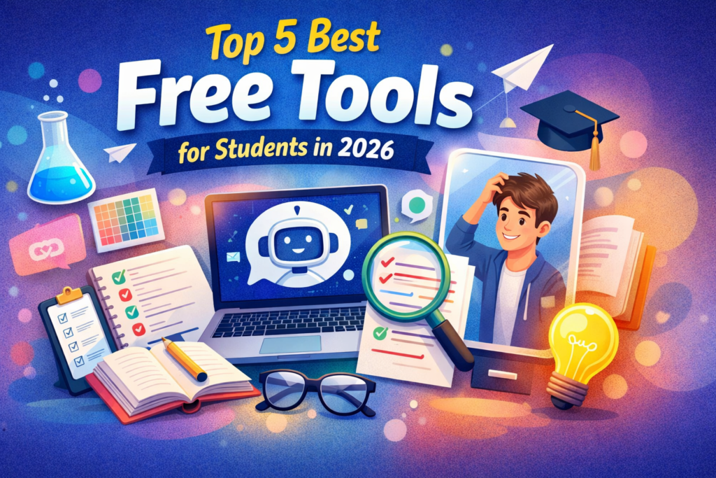 Top 5 Best Free Tools for Students in 2026