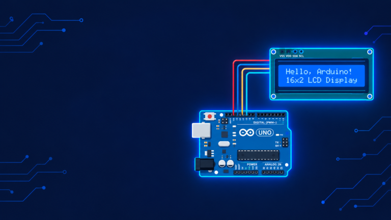 Interfacing 16×2 LCD Display with Arduino: Wiring & Code Guide (2026)
